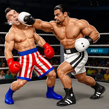Kick Boxing Icoană