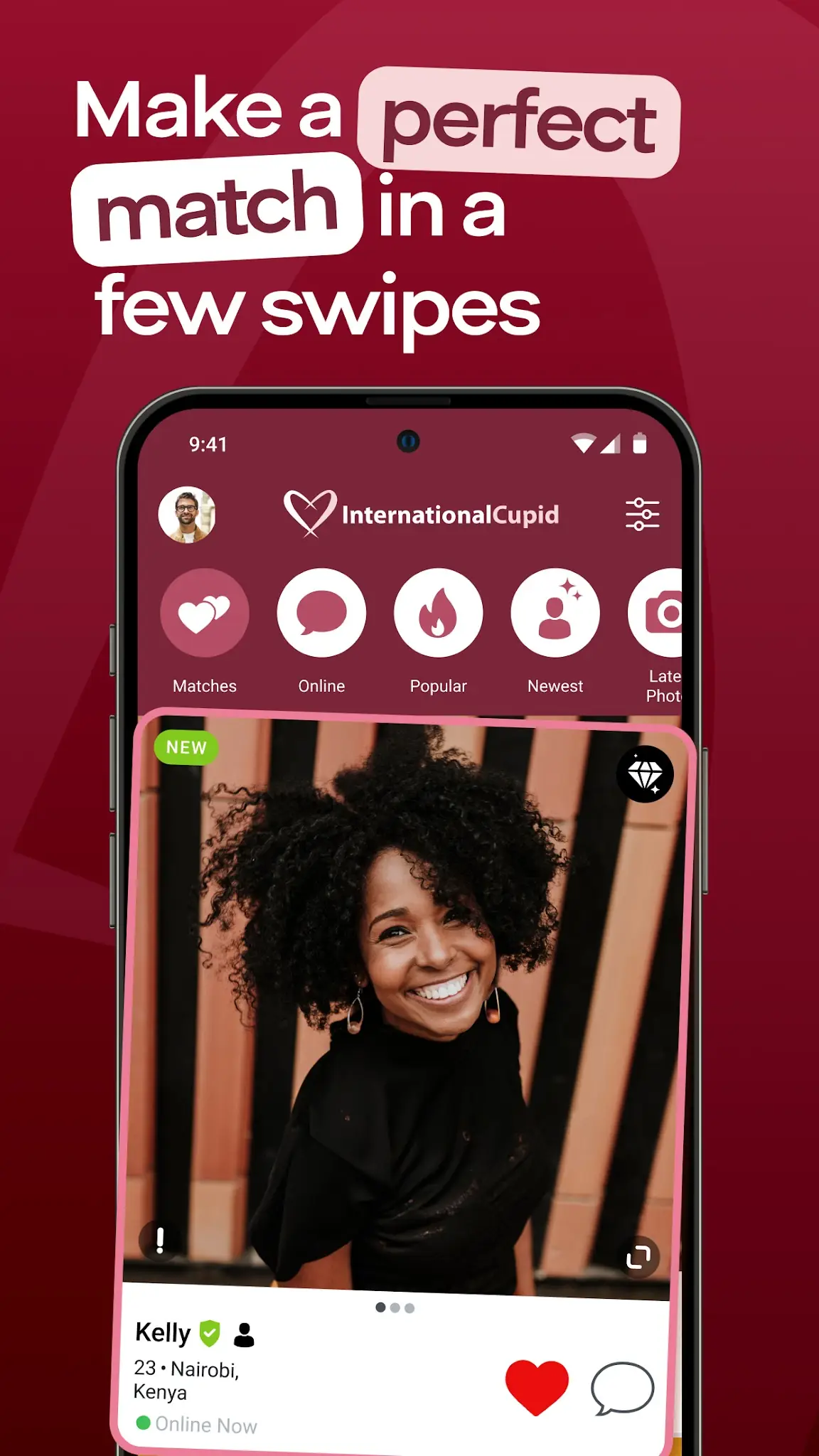 Captură de ecran InternationalCupid 4