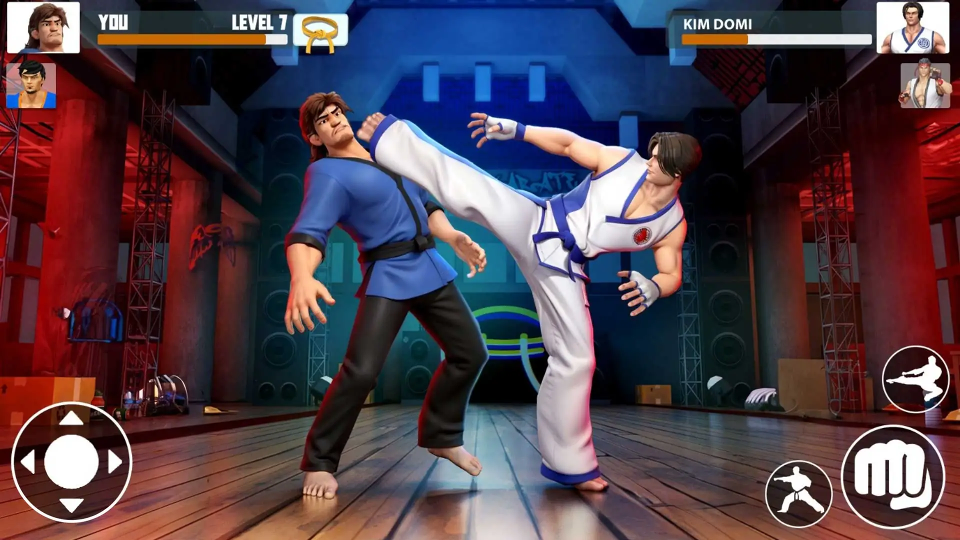 Snímek obrazovky Karate Fighter: Fighting Games 2