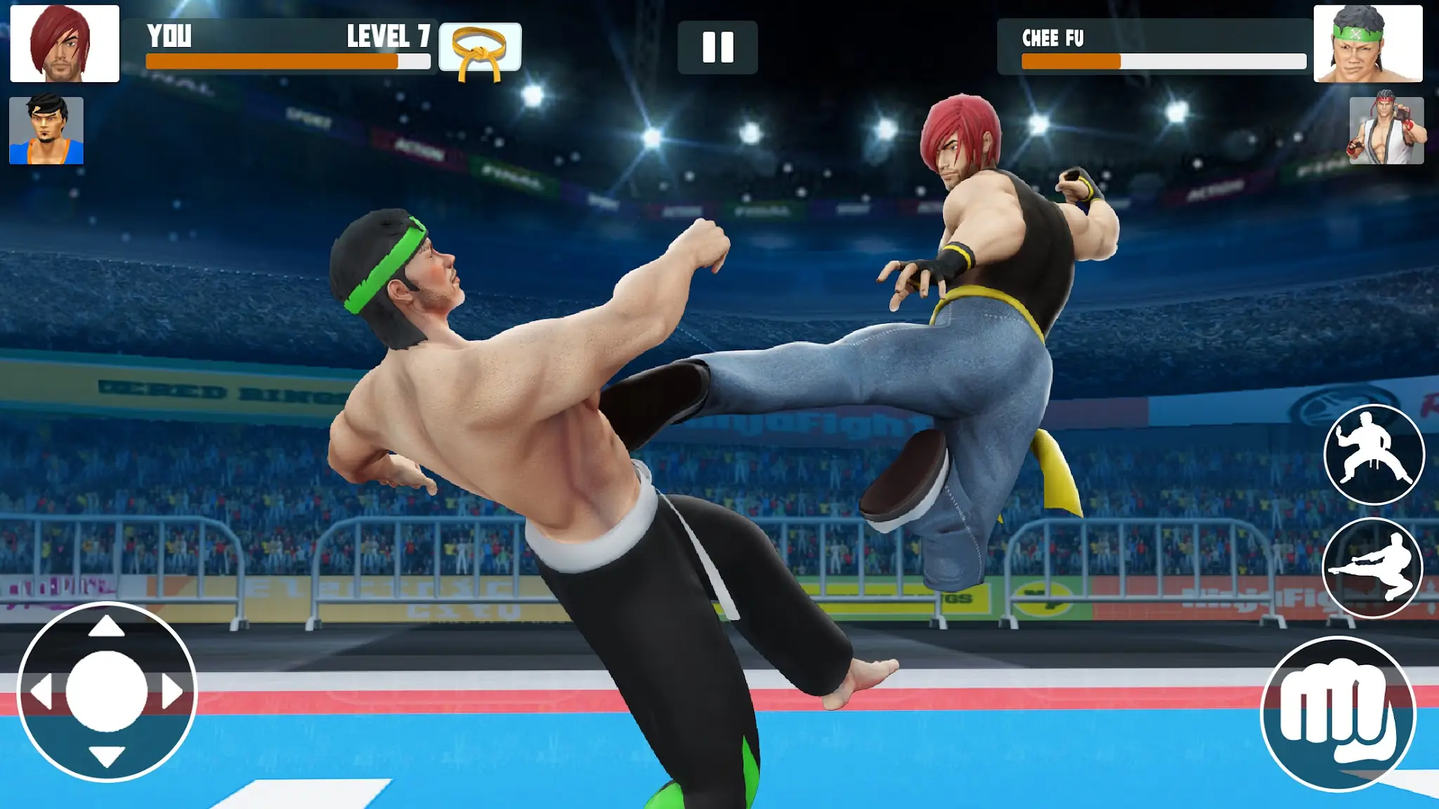 Snímek obrazovky Karate Fighter: Fighting Games 3