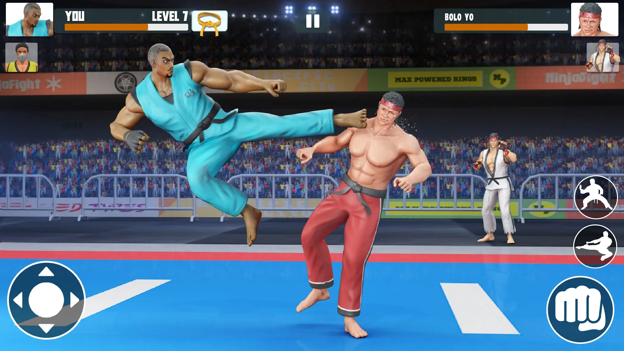 Snímek obrazovky Karate Fighter: Fighting Games 4
