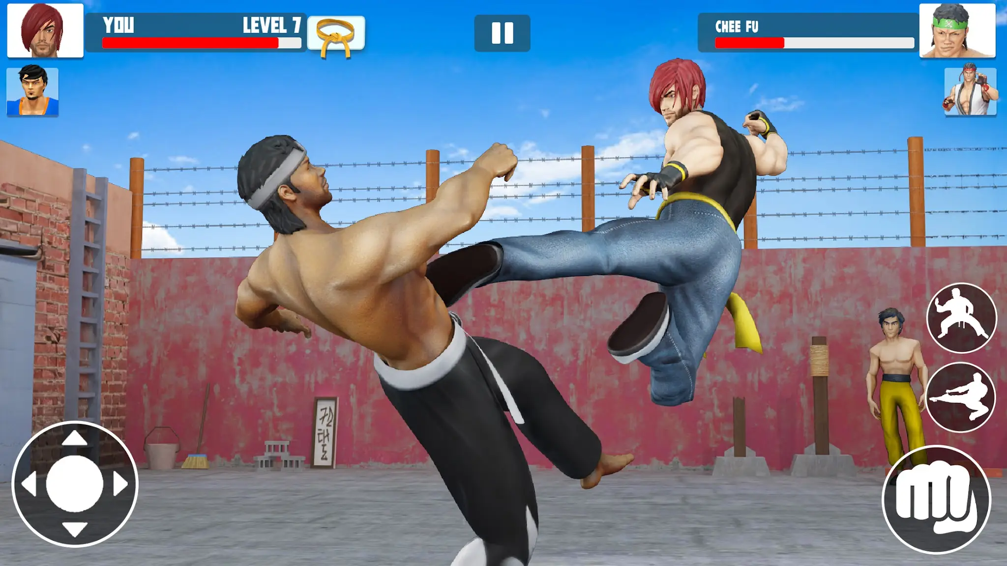 Snímek obrazovky Karate Fighter: Fighting Games 5