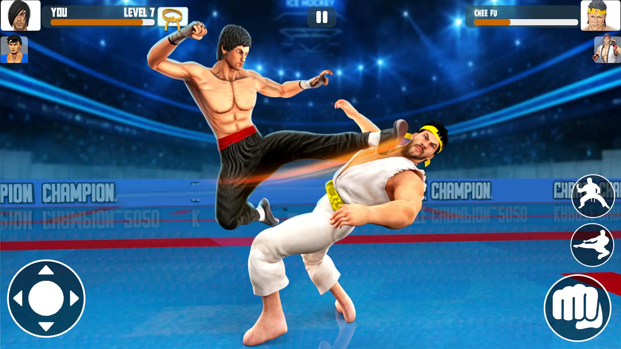 Snímek obrazovky Karate Fighter: Fighting Games 7
