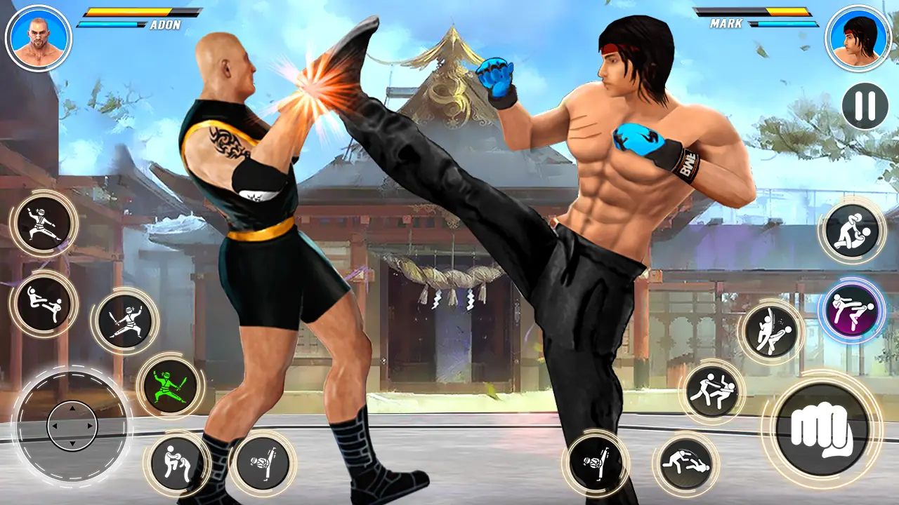 Capture d'écran kung fu karaté: jeux de combat 3