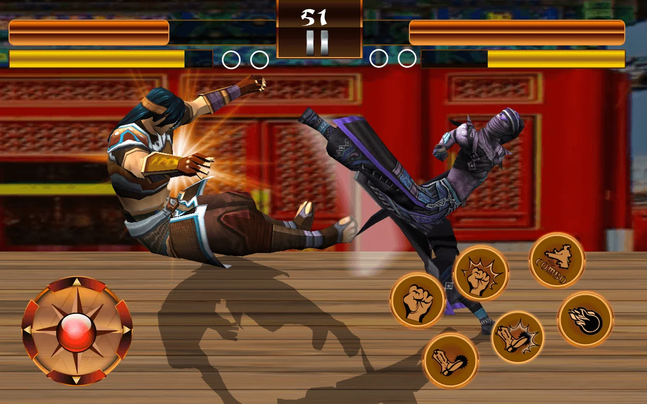 Captură de ecran Kung Fu Fight Karate Game 1