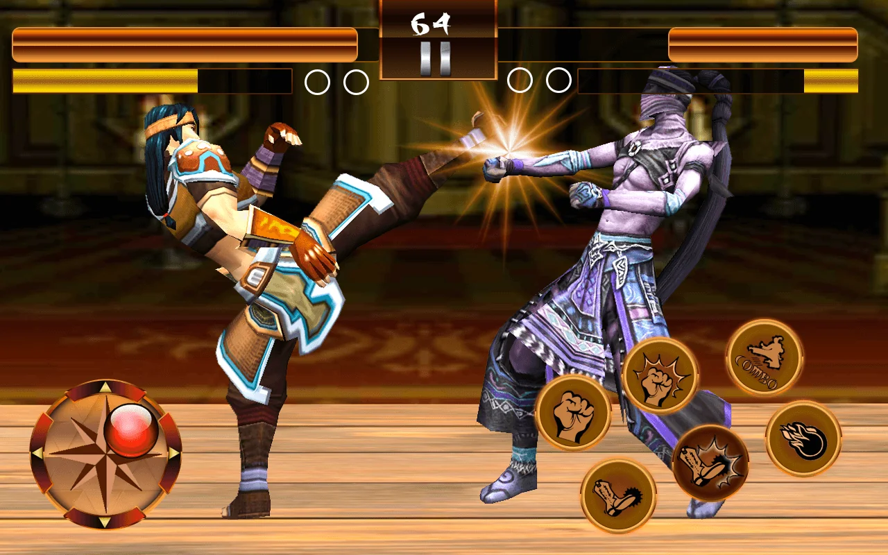 Captură de ecran Kung Fu Fight Karate Game 2