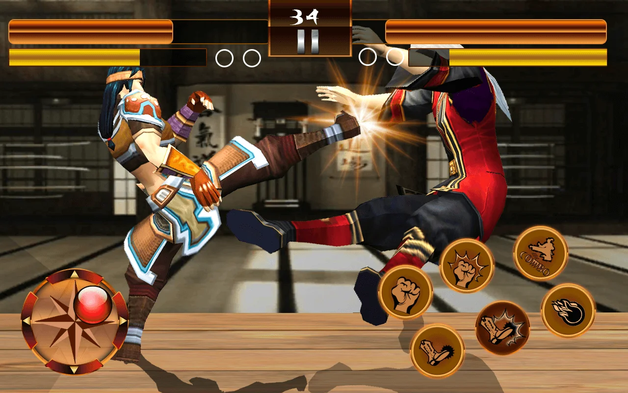 Captură de ecran Kung Fu Fight Karate Game 3