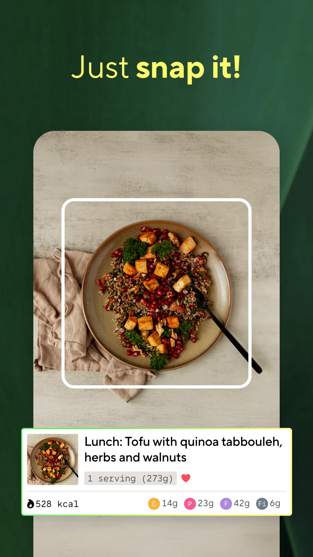 Скриншот Lifesum 3
