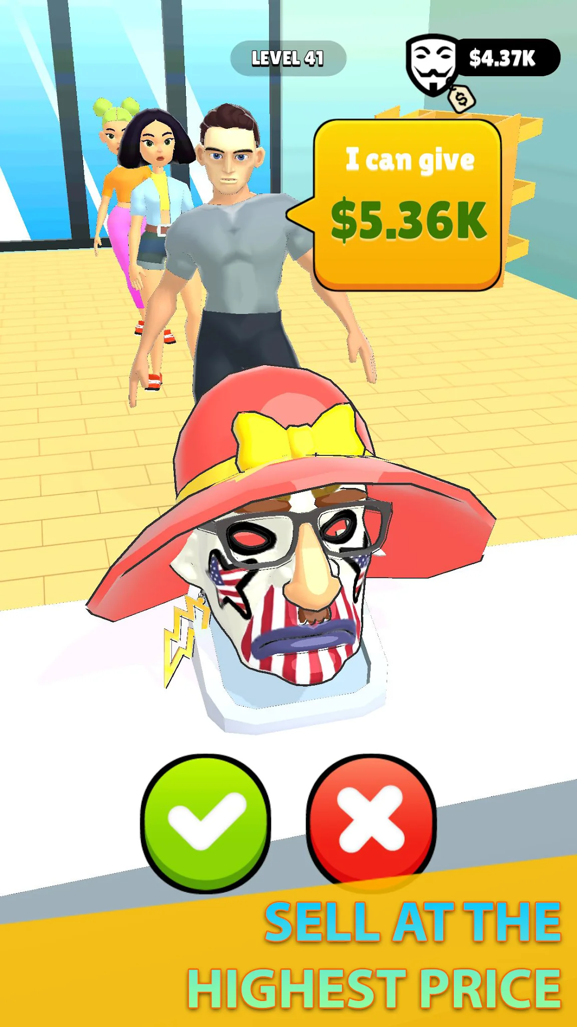 Скріншот Mask Evolution: 3D Run Game 1