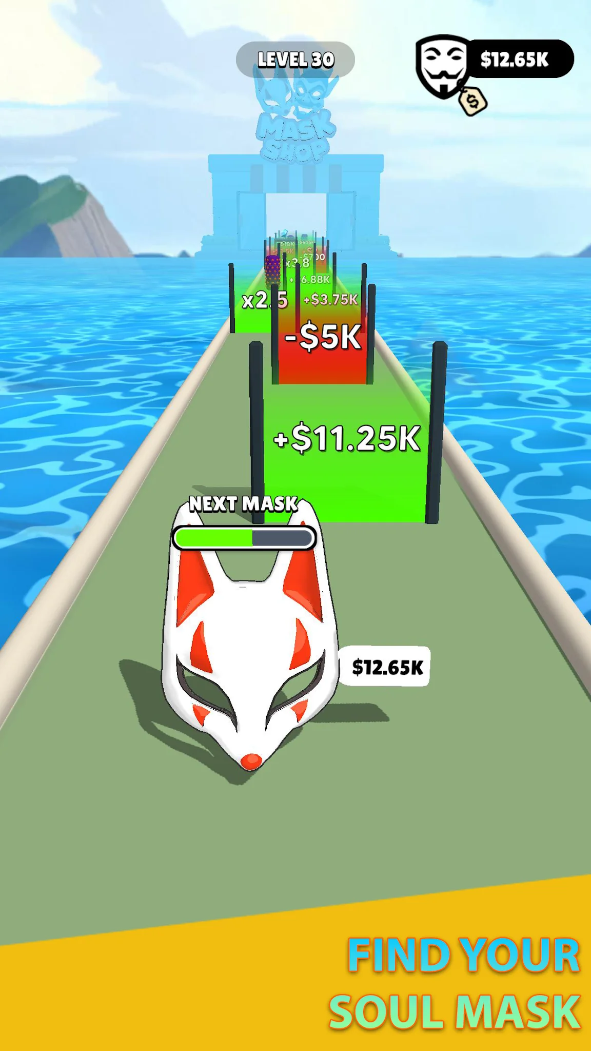 Скріншот Mask Evolution: 3D Run Game 2