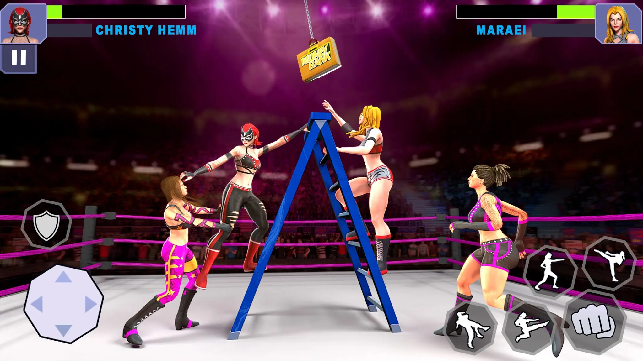Schermata Bad Girls Wrestling 3