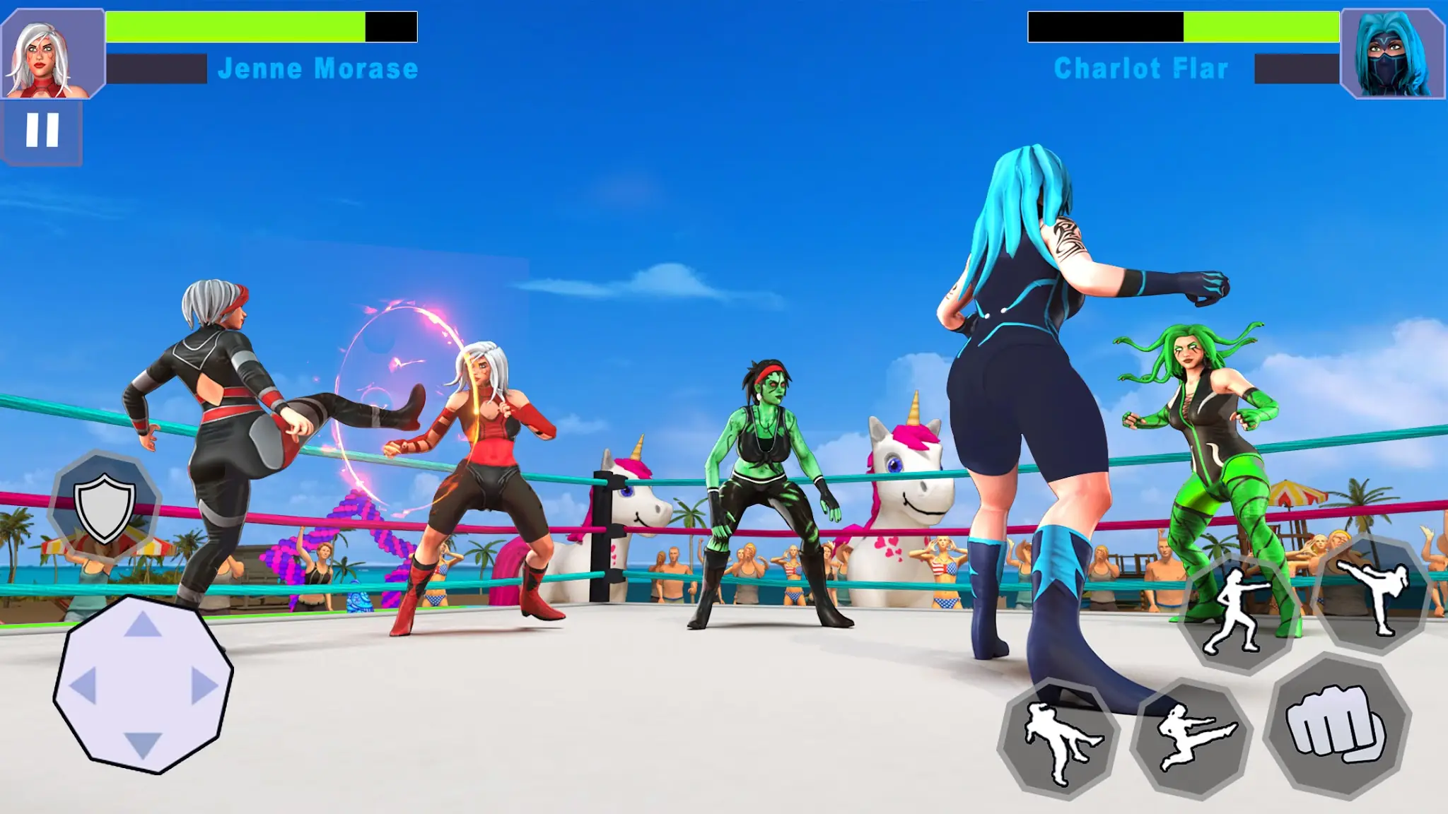 Schermata Bad Girls Wrestling 6