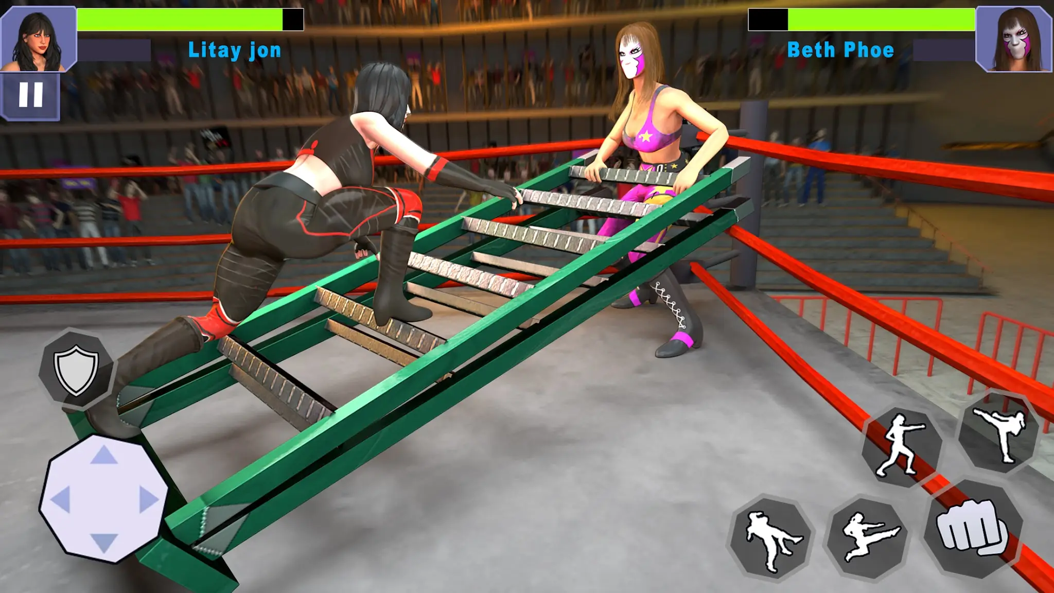 Schermata Bad Girls Wrestling 8
