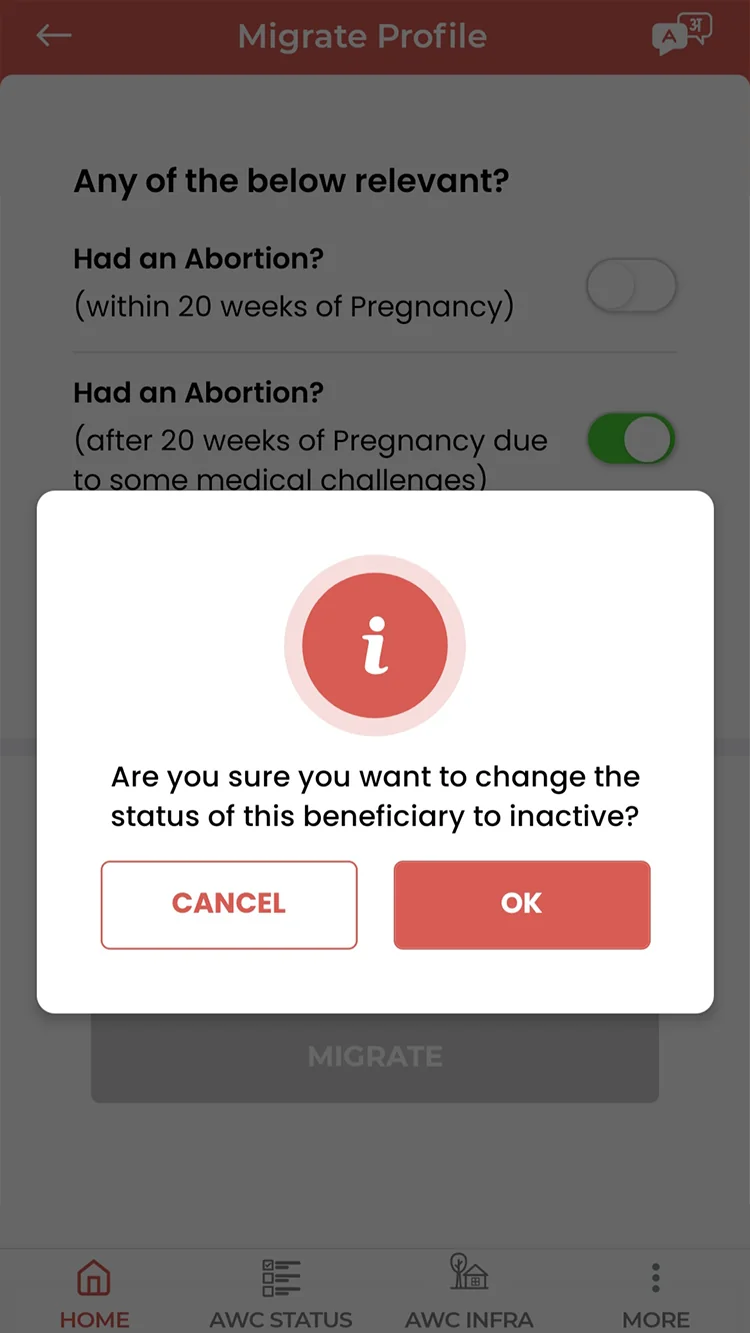 Screenshot Poshan Tracker 6