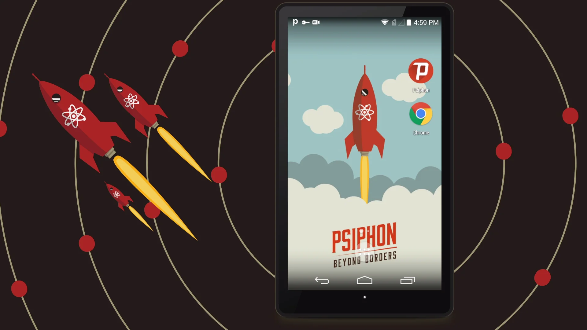 Captură de ecran Psiphon 1