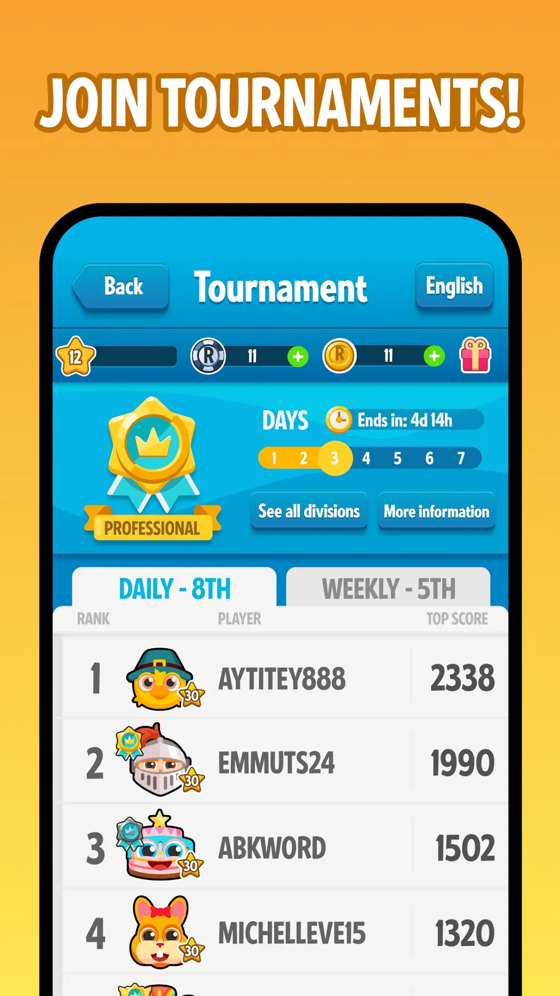Screenshot Ruzzle 5