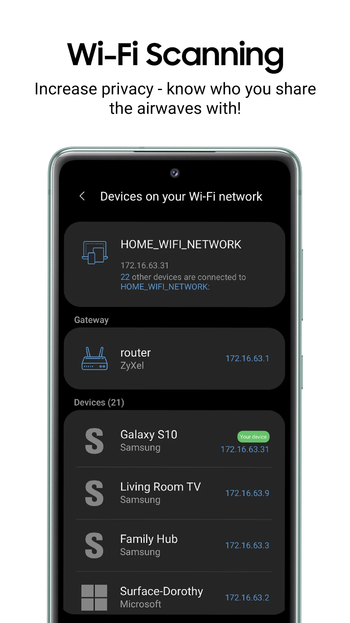Screenshot Samsung Max VPN 7