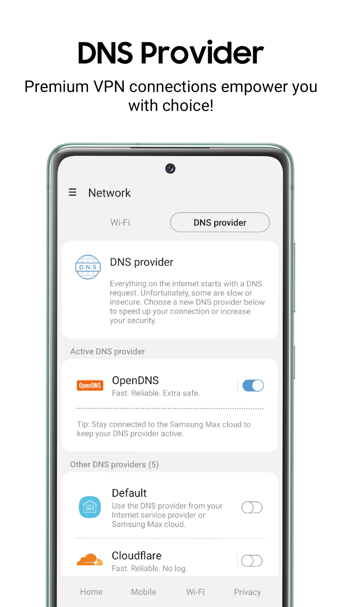 Screenshot Samsung Max VPN 8