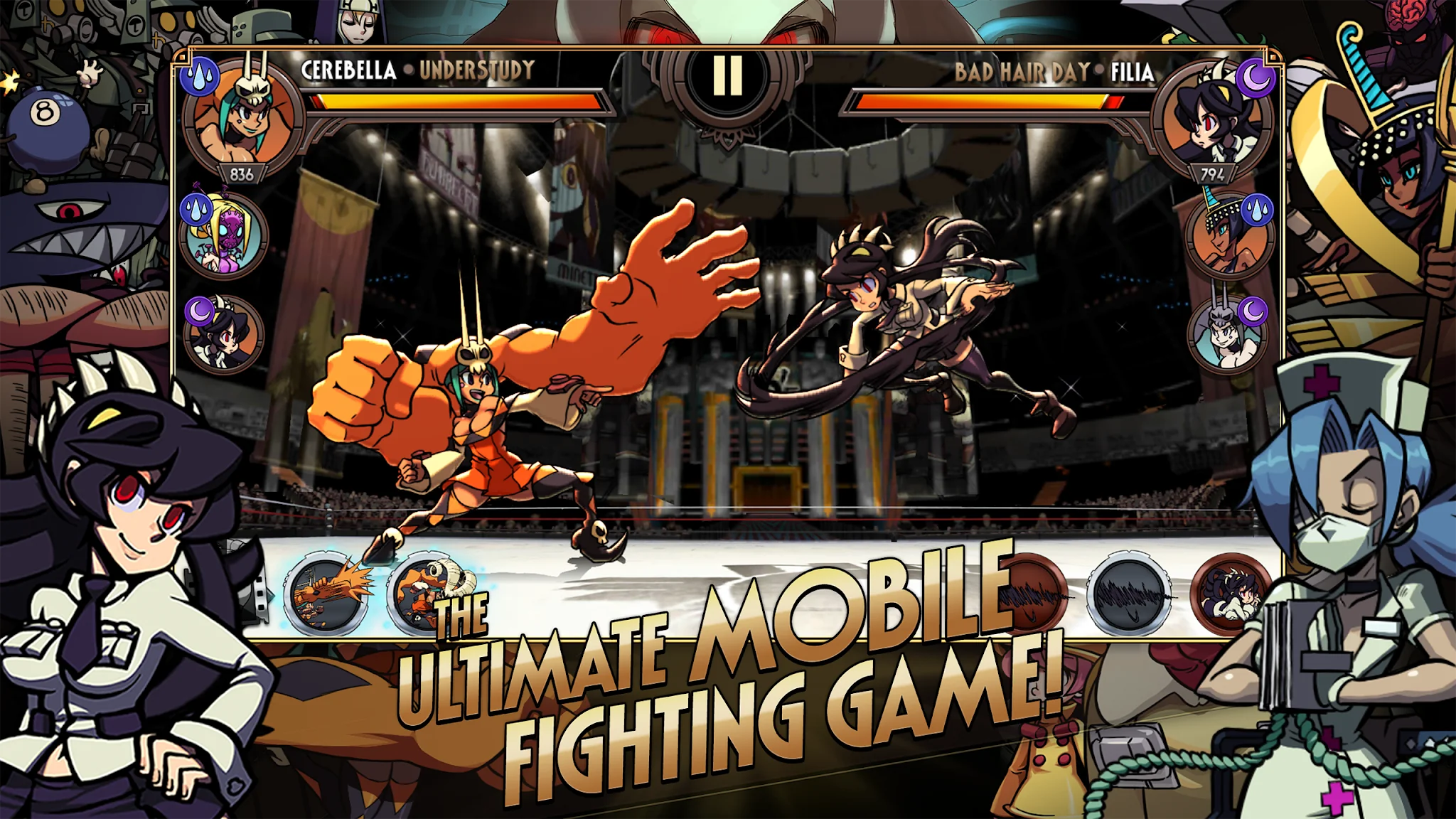Скриншот Skullgirls 1