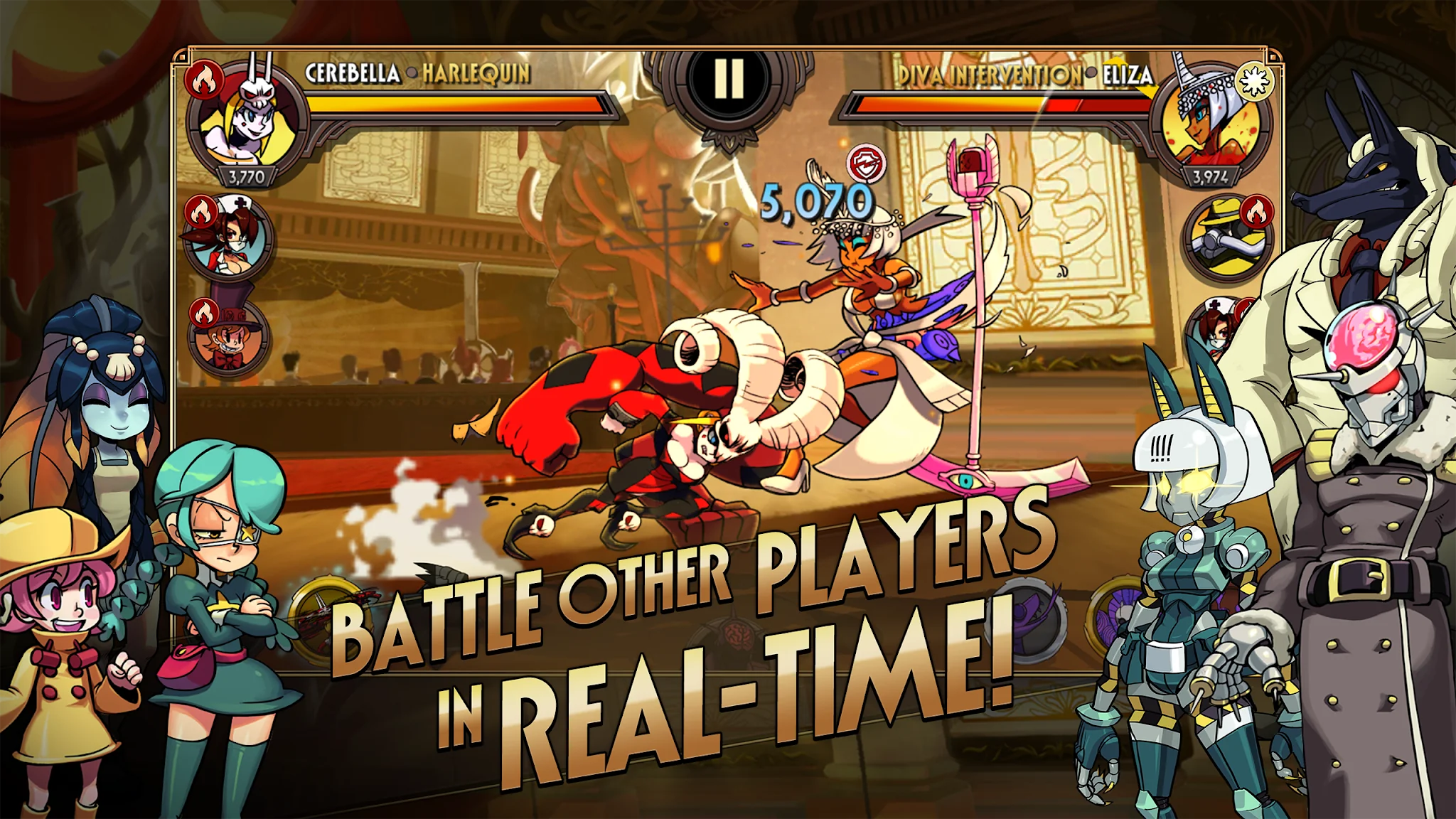 Скриншот Skullgirls 2