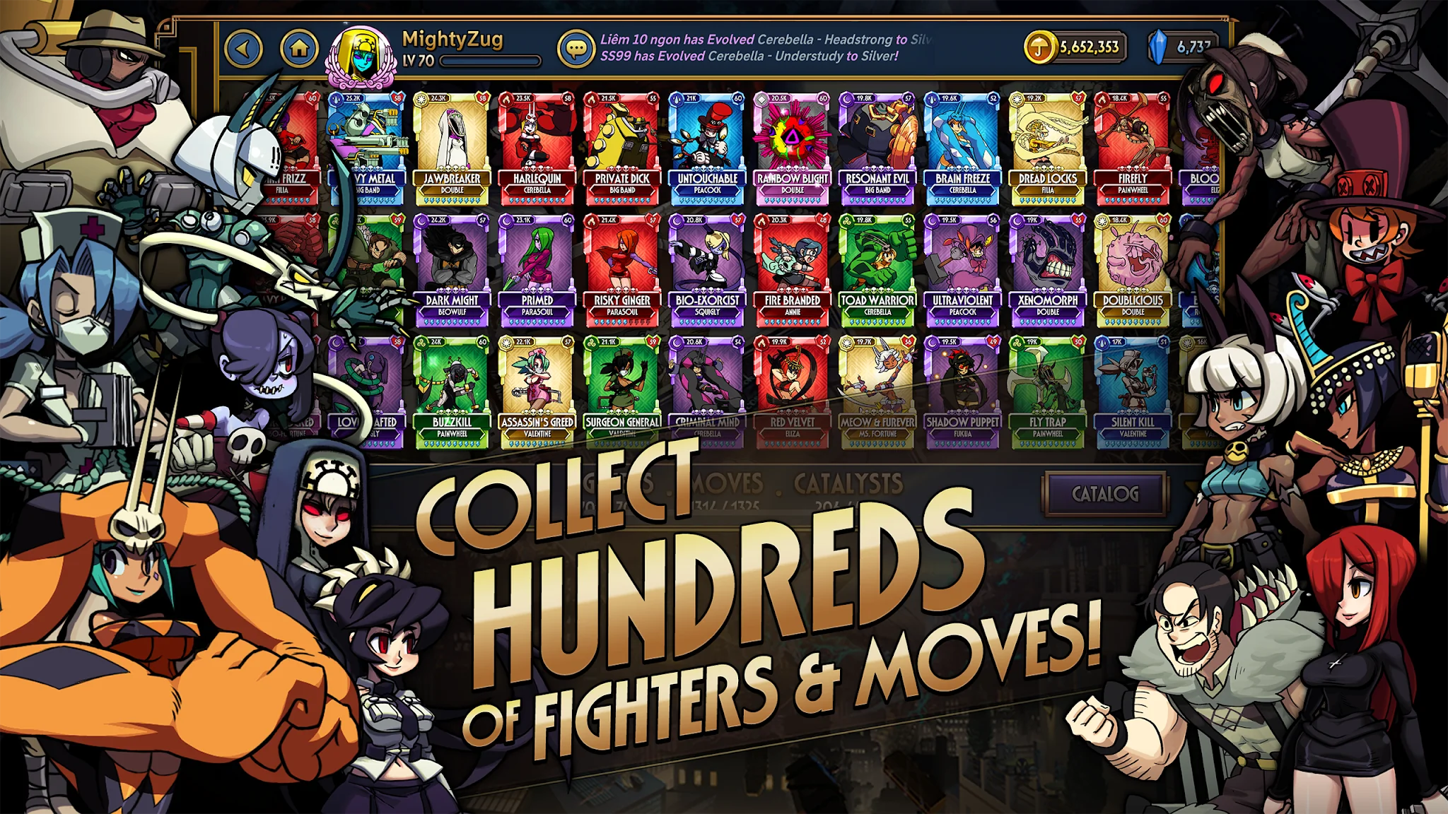 Скриншот Skullgirls 3