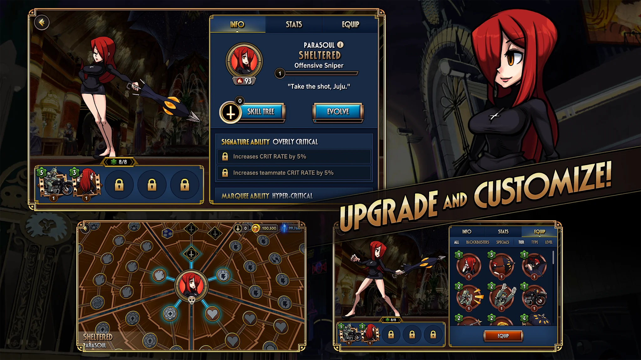 Скриншот Skullgirls 4
