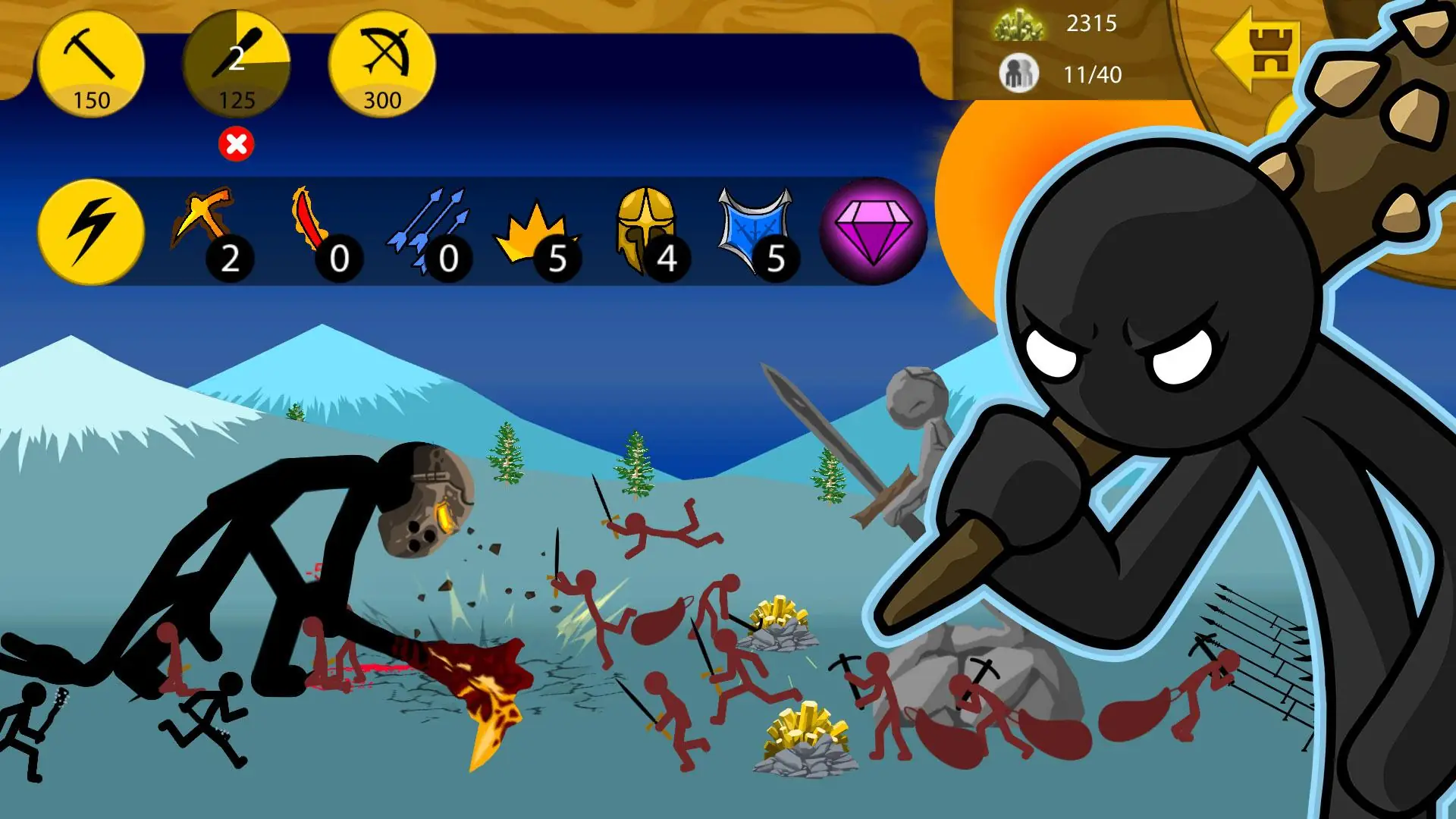 Скриншот Stick War: Legacy 5