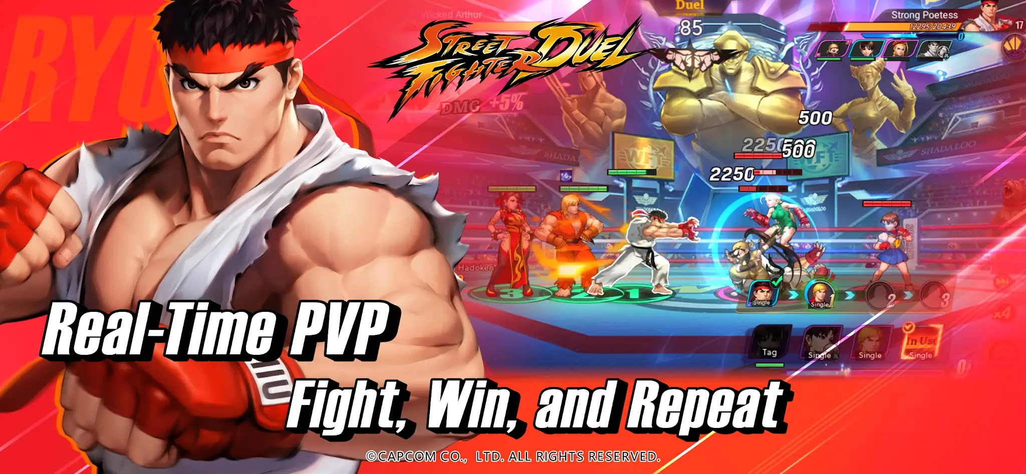 Captura de tela STREET FIGHTER: DUEL 3