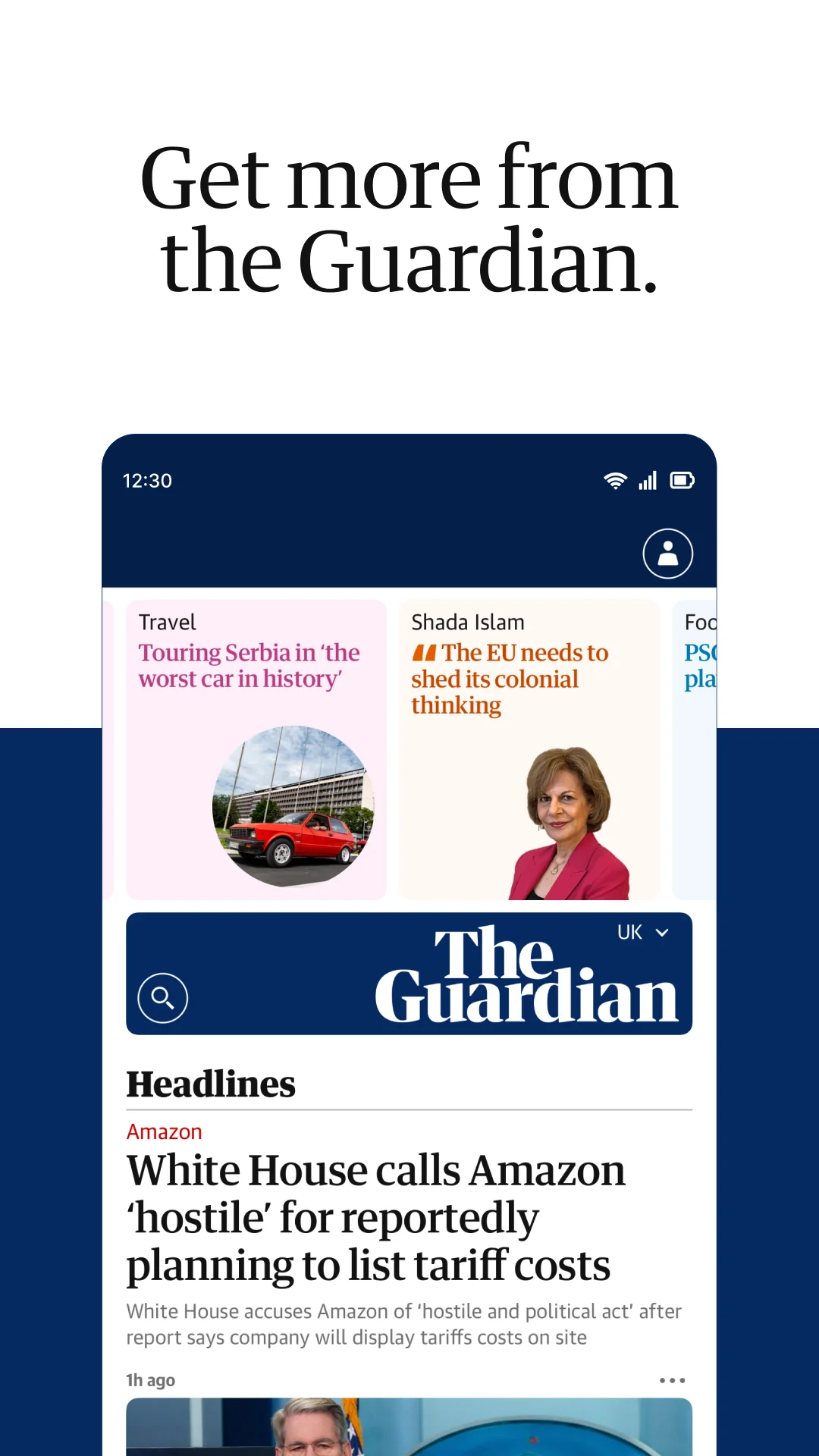 Снимка на екрана The Guardian 2