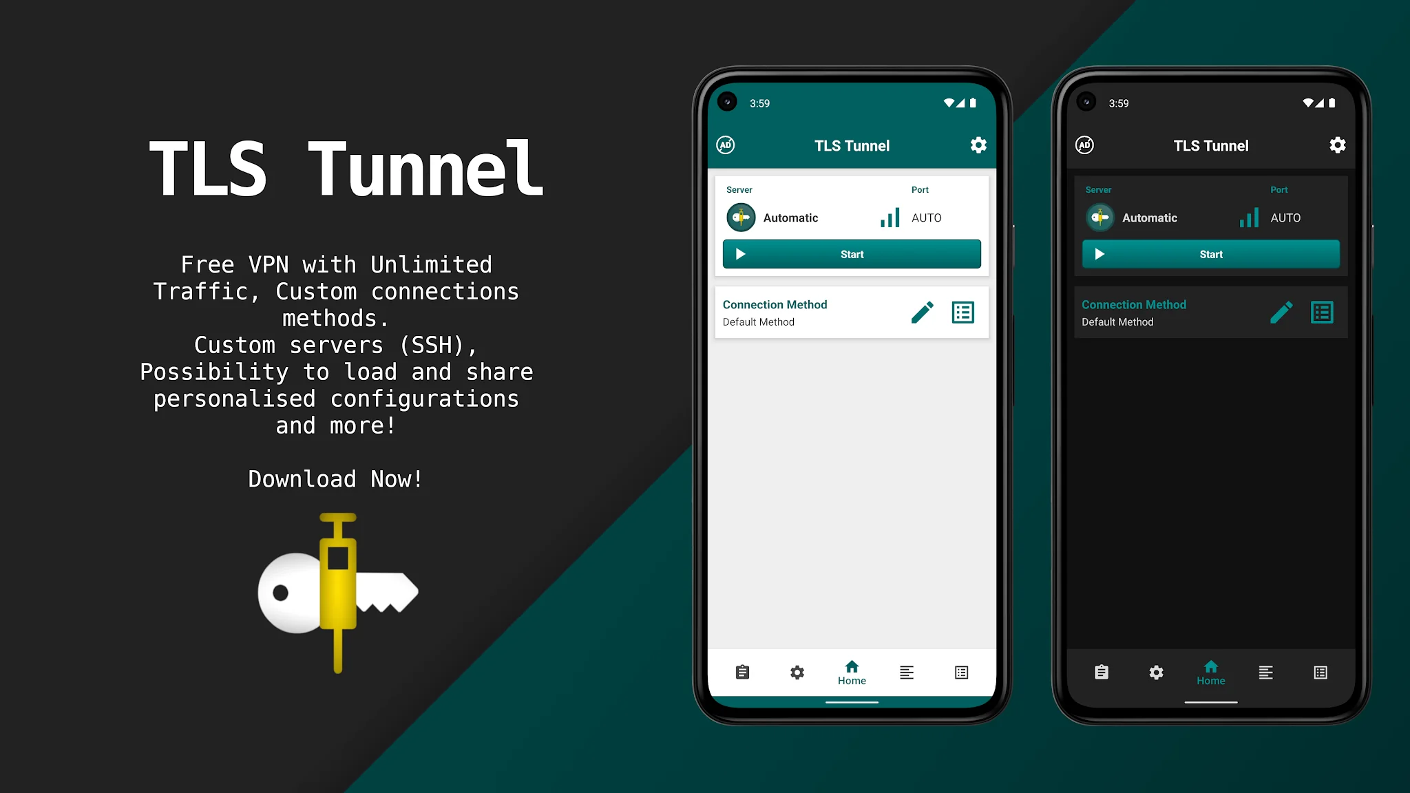 ภาพหน้าจอ TLS Tunnel 1