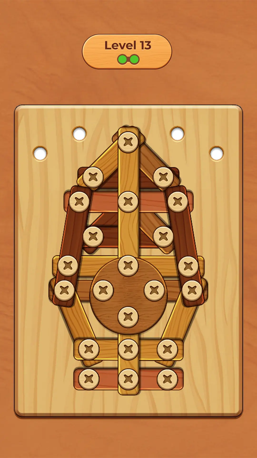 Captura de pantalla Wood Nuts & Bolts, Screw 1