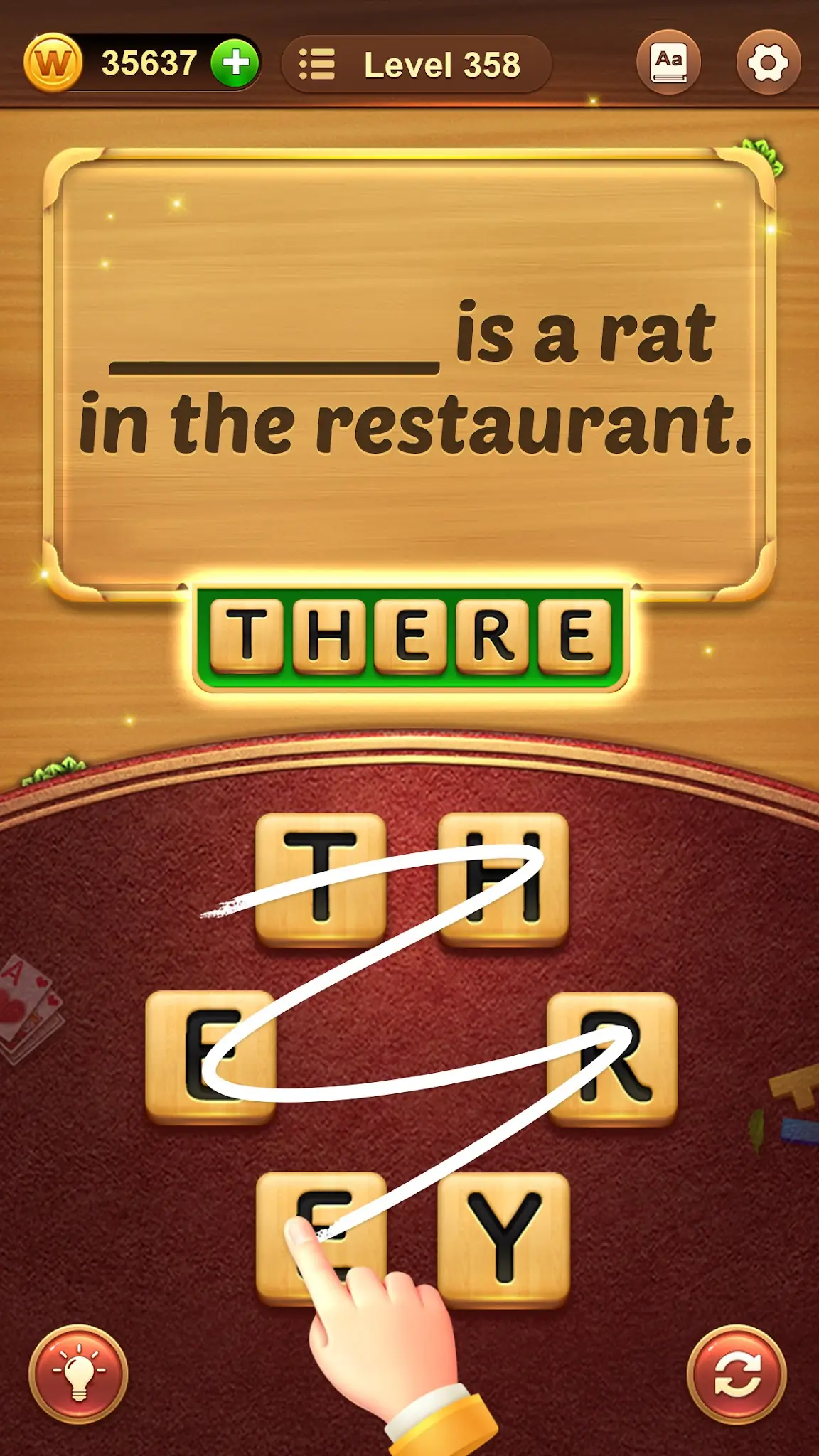 Screenshot Word Connect 4