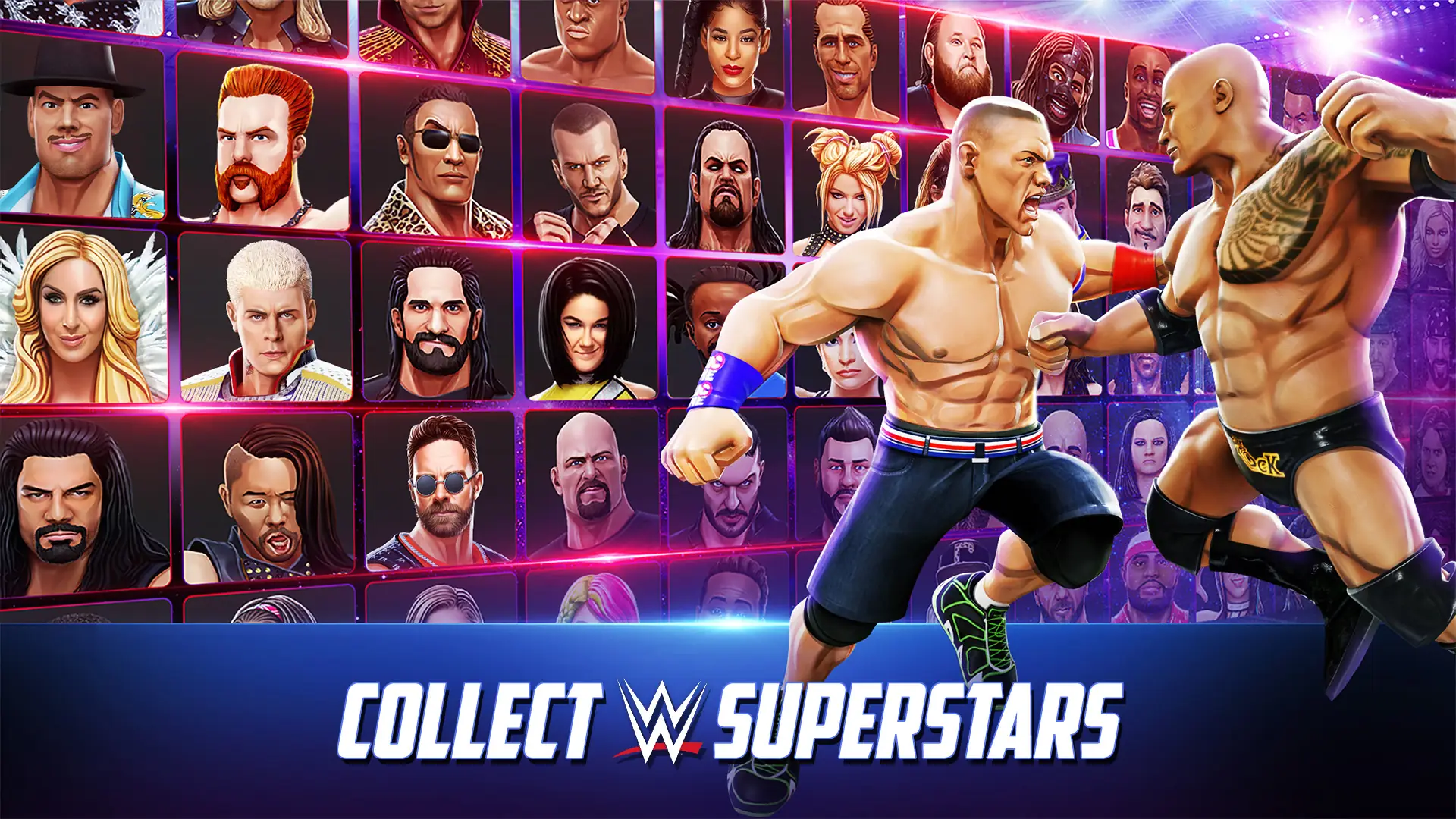 Snímek obrazovky WWE Mayhem 1