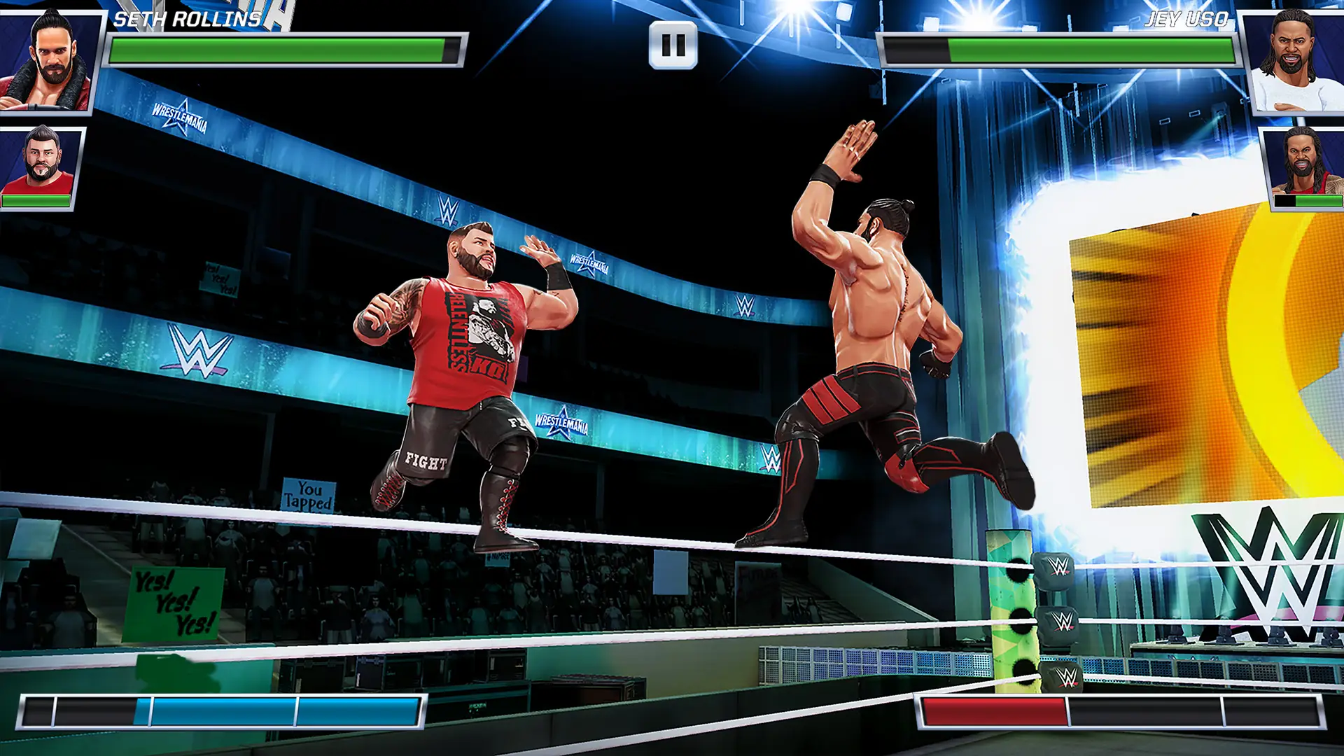 Snímek obrazovky WWE Mayhem 8