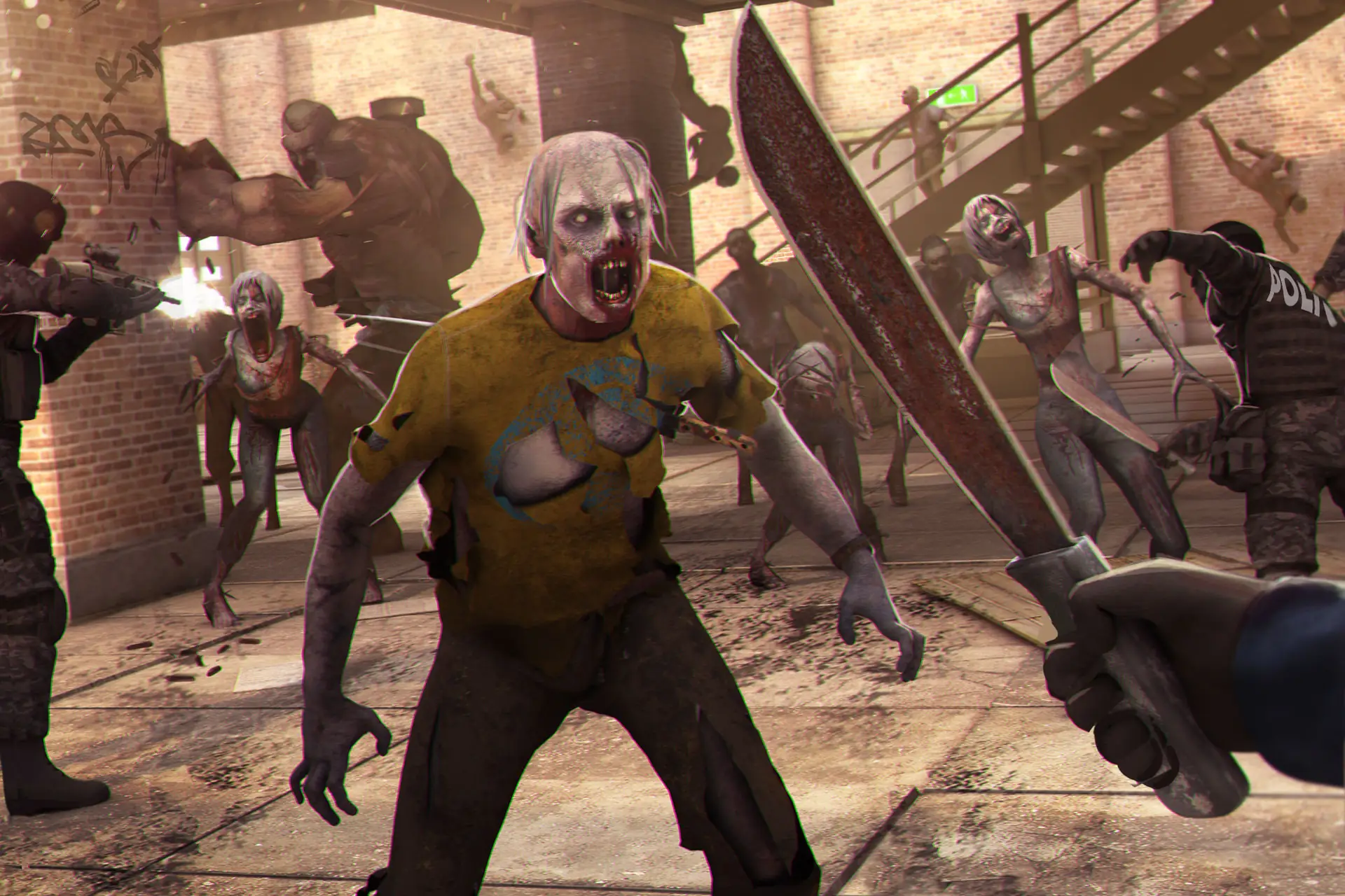 Скриншот Zombie Frontier 3: Sniper FPS 1