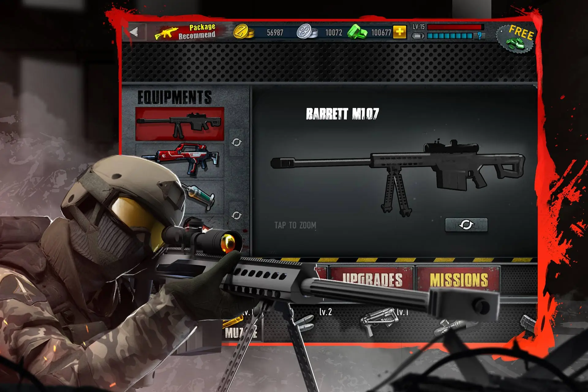 Скриншот Zombie Frontier 3: Sniper FPS 2