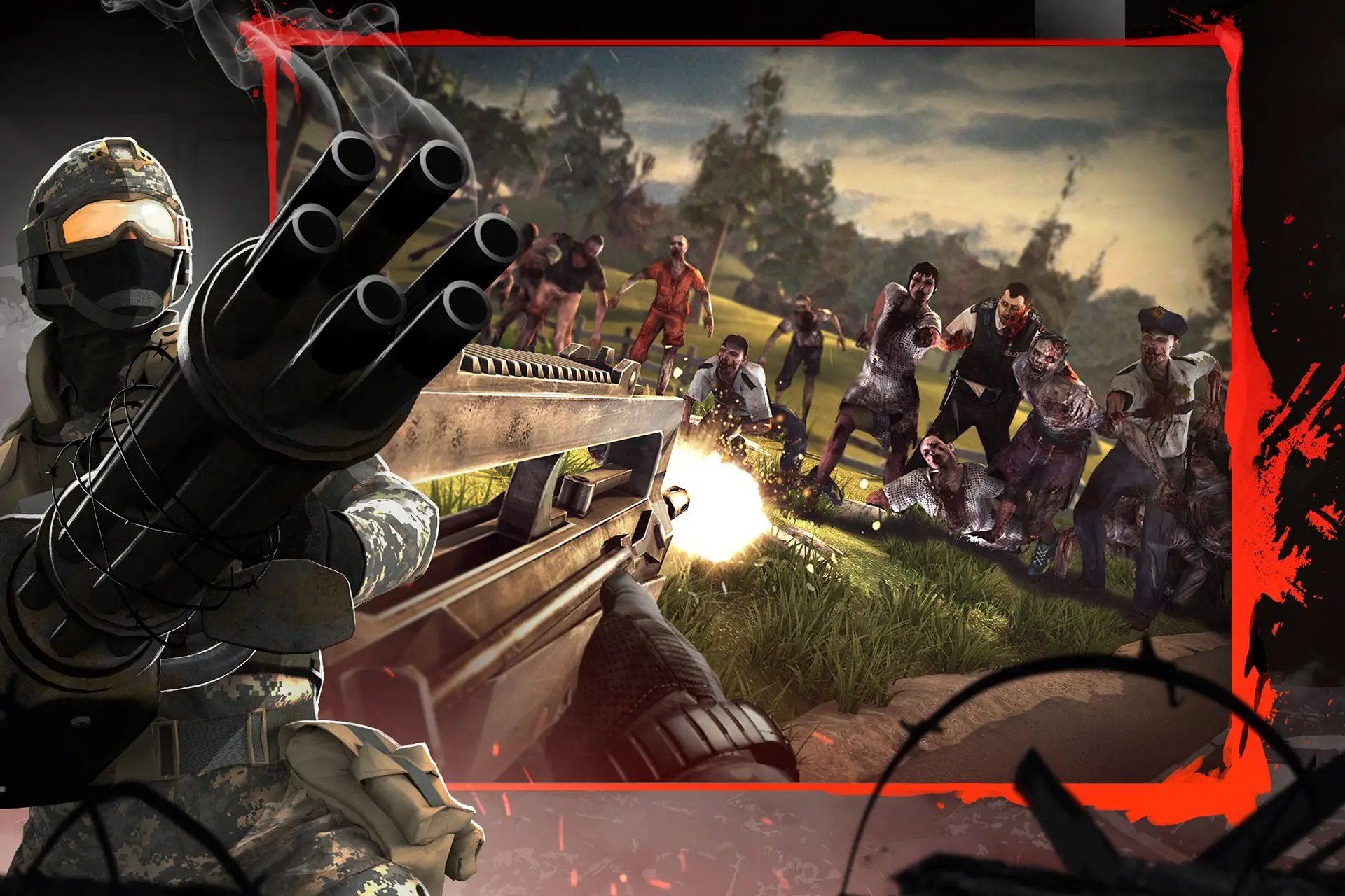 Скриншот Zombie Frontier 3: Sniper FPS 3