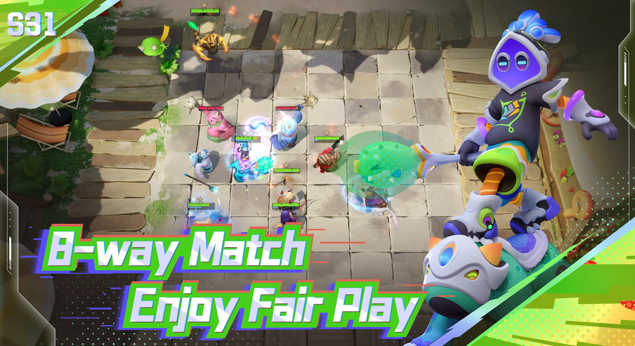 Snímek obrazovky Auto Chess 4