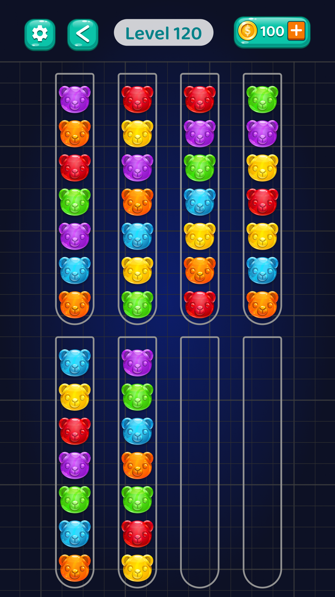 Ball Sort Puz képernyőkép 2