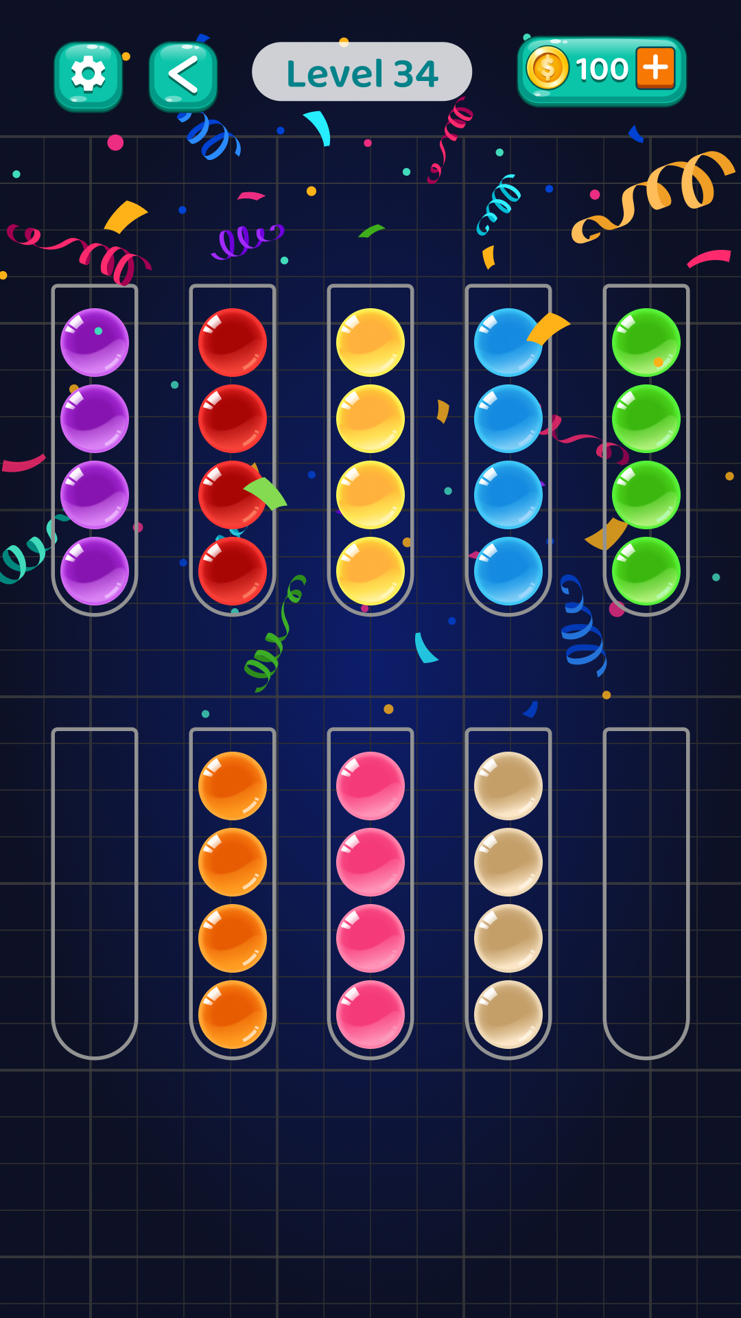 Ball Sort Puz képernyőkép 5