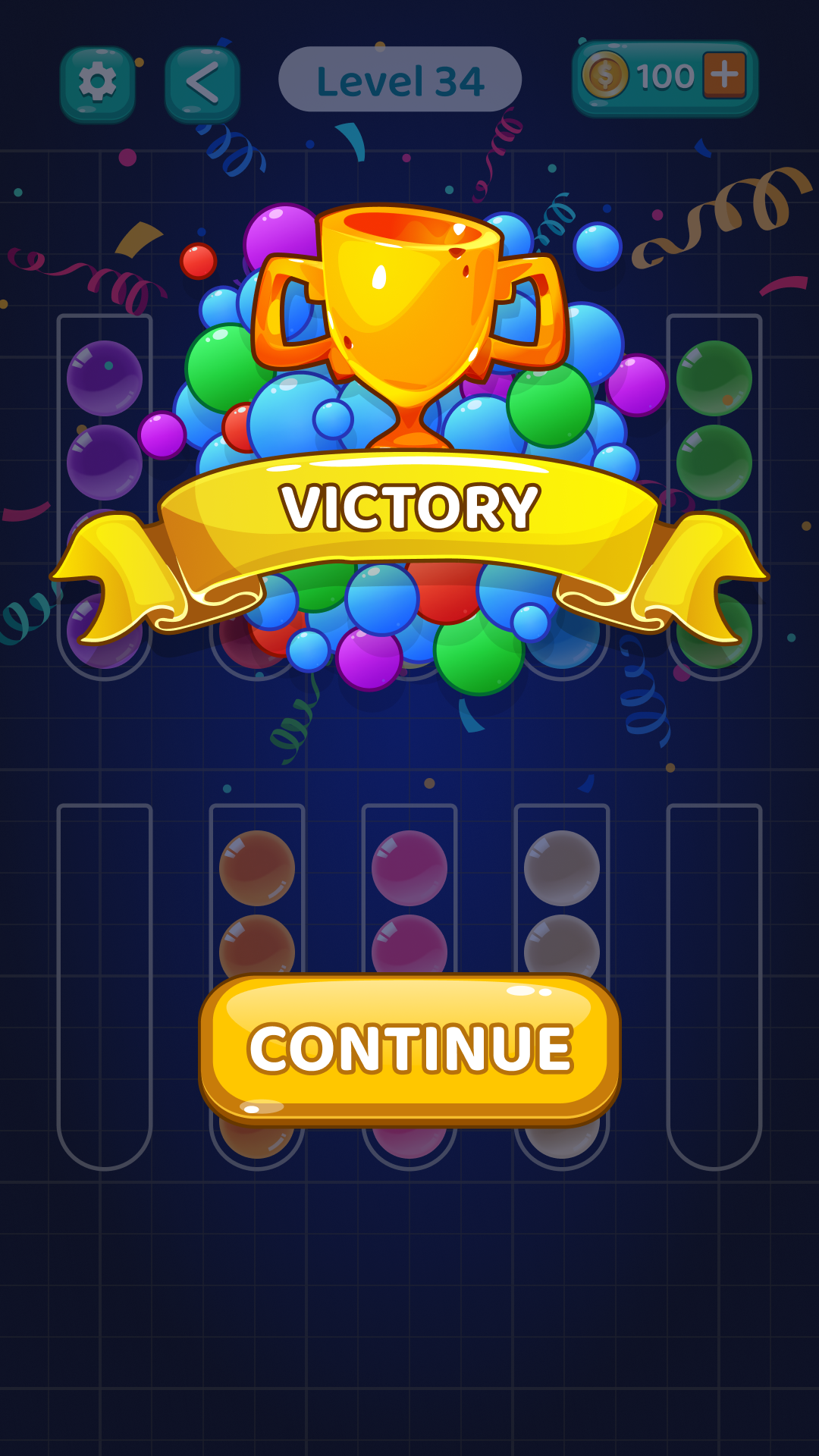 Ball Sort Puz képernyőkép 6