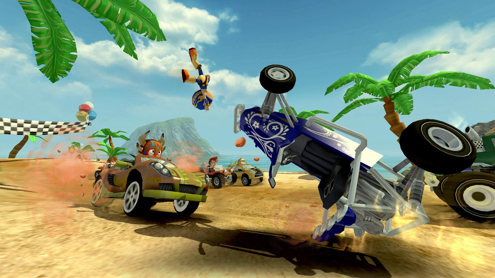 Ekran Görüntüsü Beach Buggy Racing 4