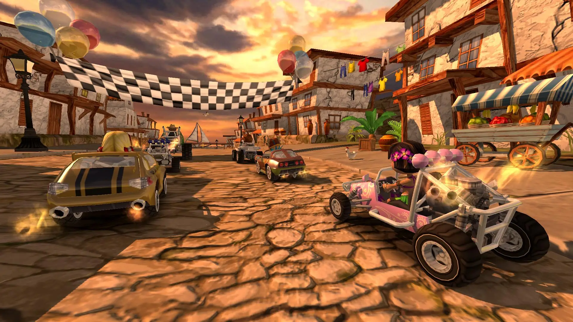 Скриншот Beach Buggy Racing 8