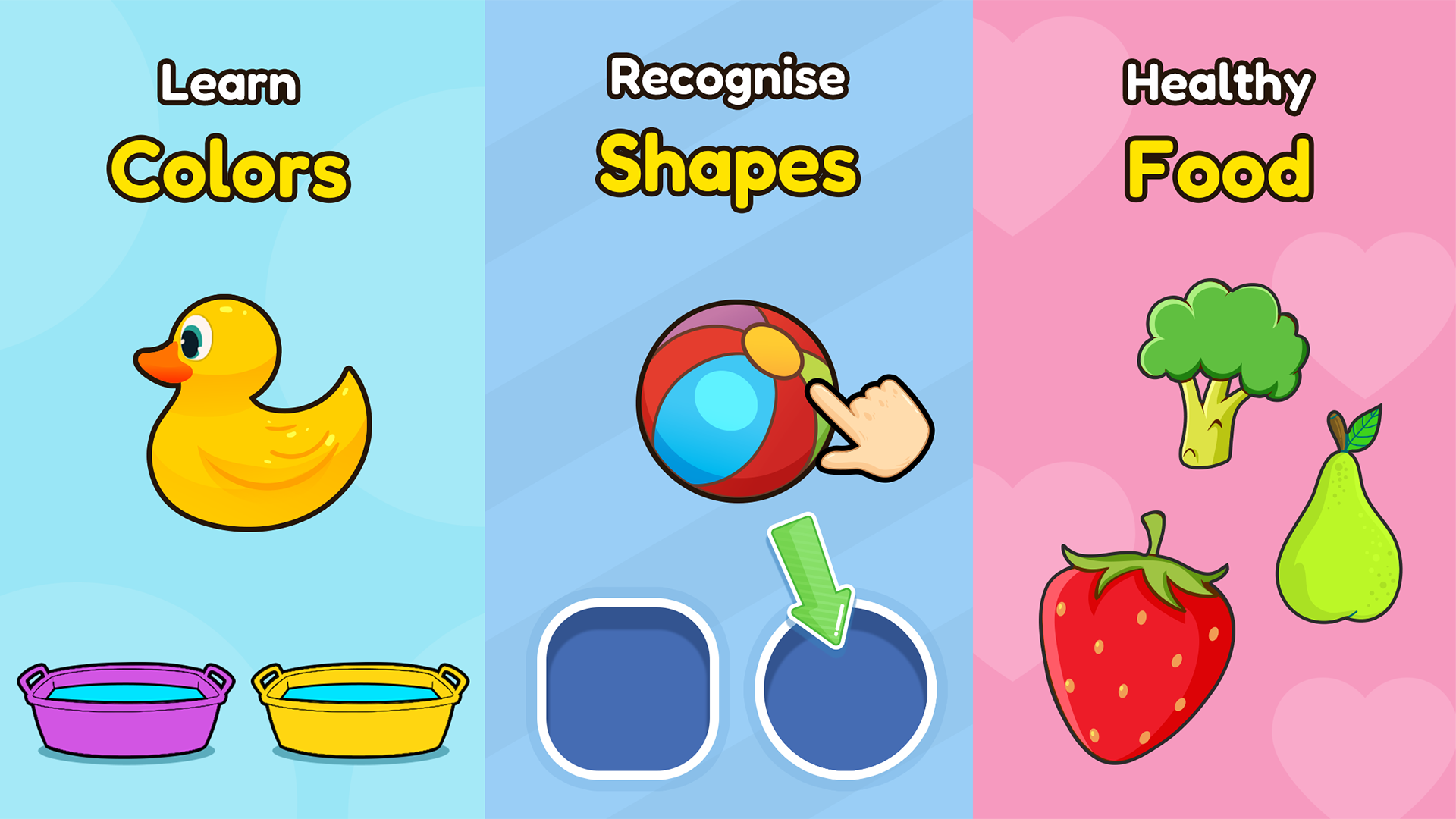 ภาพหน้าจอ Bebi: Baby Games for 2-4y kids 1
