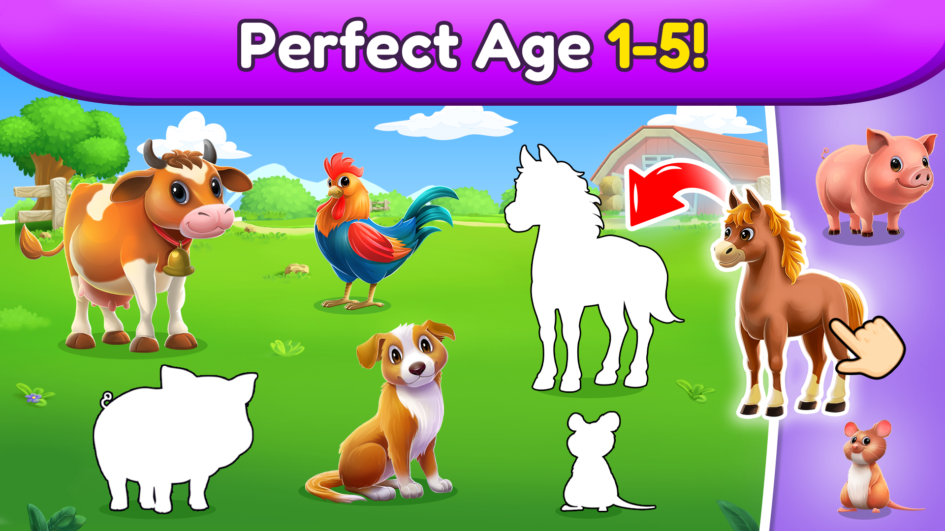 ภาพหน้าจอ Bebi: Baby Games for 2-4y kids 4