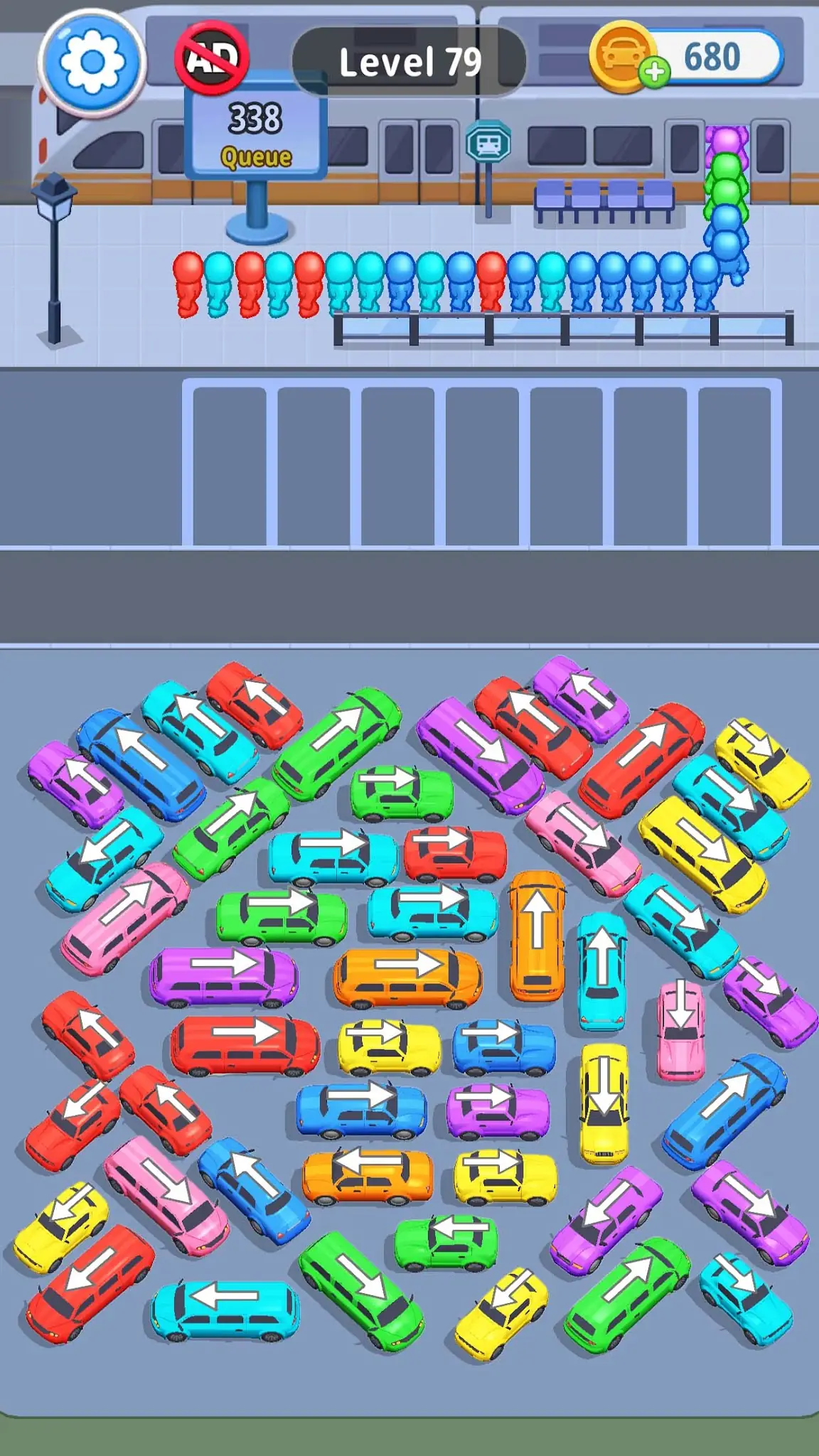 Captura de tela Car Jam Solver: Jogo do Ônibus 6