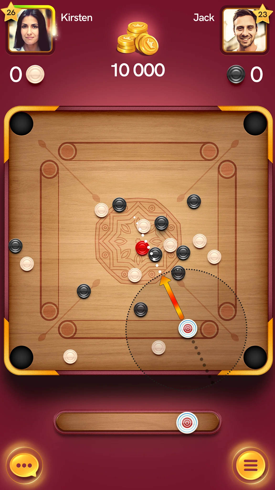 Снимка на екрана Carrom Pool: Disc Game 4