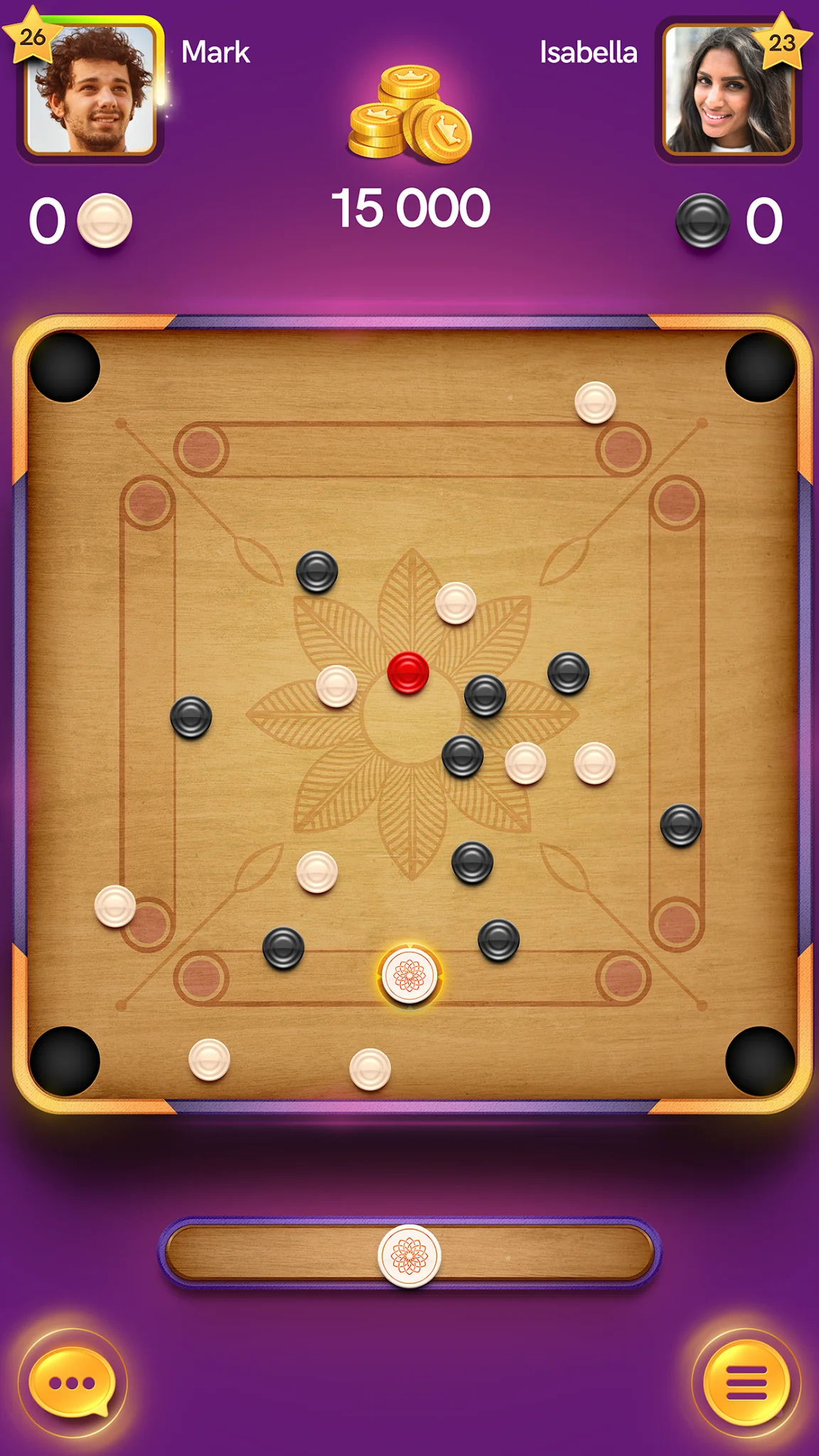 Снимка на екрана Carrom Pool: Disc Game 6