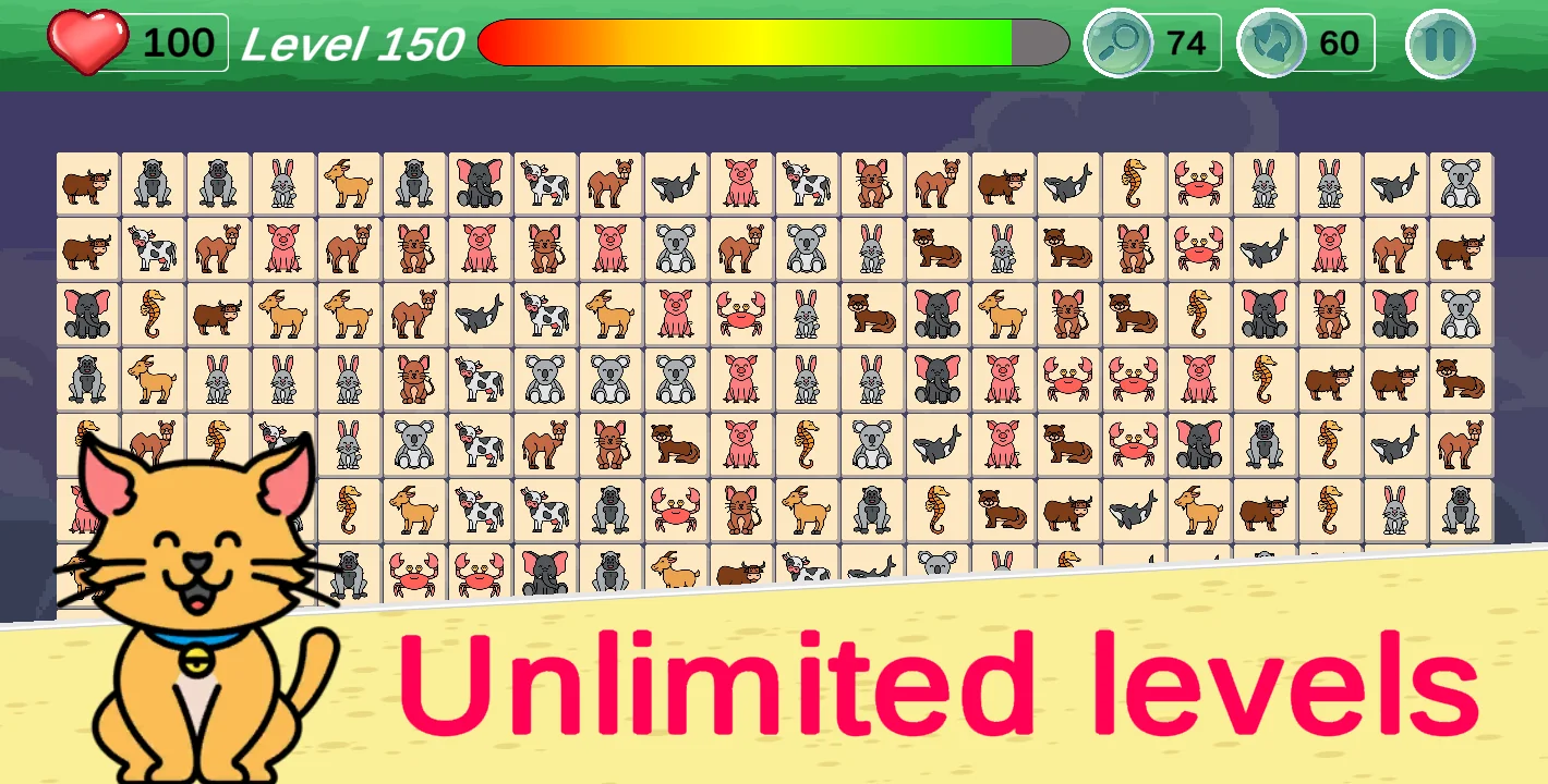 Snímek obrazovky Connect Animal Classic Travel 1