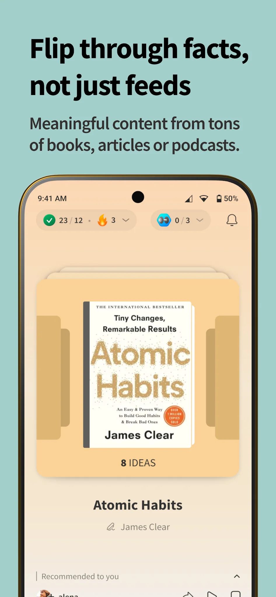 Ekran Görüntüsü Deepstash: Smarter Every Day! 2